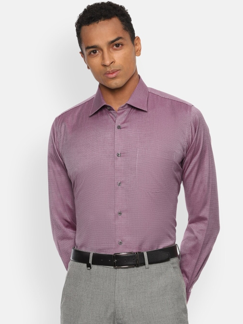 

Van Heusen Men Purple Slim Fit Opaque Formal Shirt