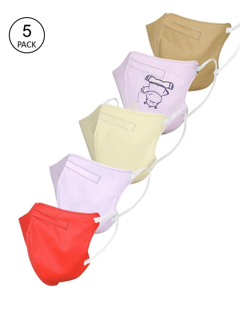 

FROGGY Kids Pack Of 5 Assorted 5-Ply Anti-Pollution N95 Masks