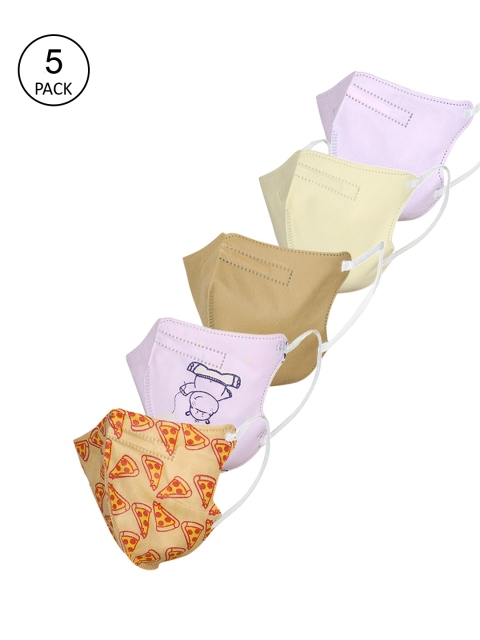 

FROGGY Kids Pack Of 5 Assorted 5-ply Anti-Pollution N95 Masks
