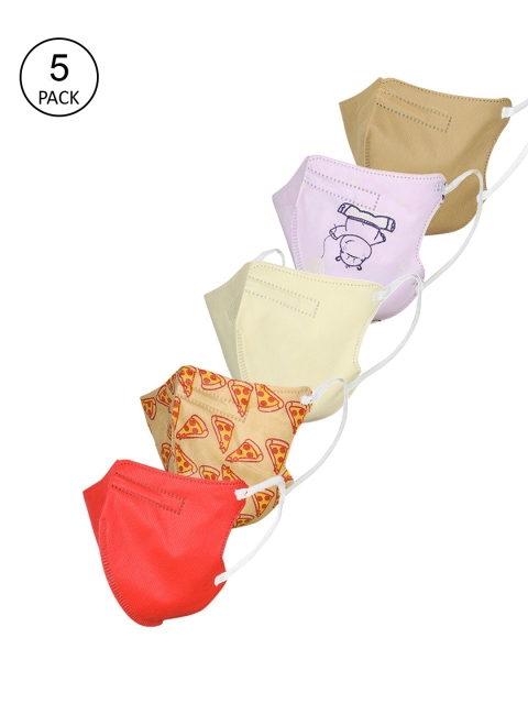 

FROGGY Kids Pack Of 5 Assorted 5-Ply Anti-Pollution N95 Masks