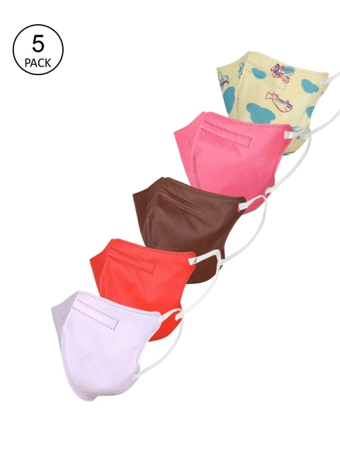 

FROGGY Kids Pack Of 5 Assorted 5-Ply Anti-Pollution N95 Masks