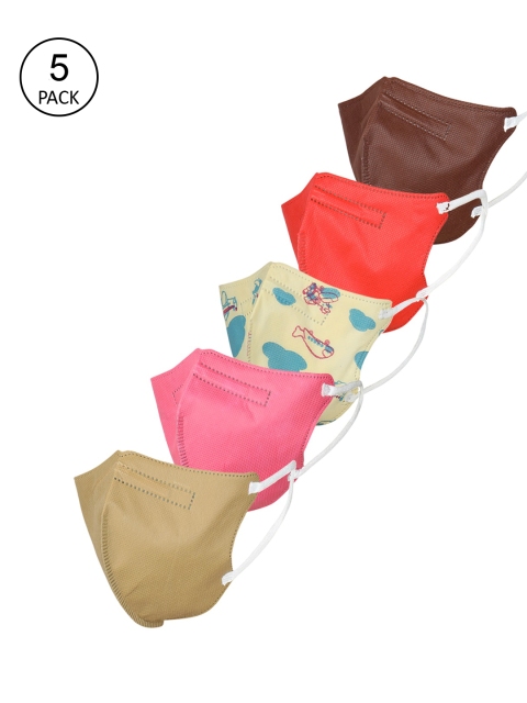 

FROGGY Kids Pack Of 5 Assorted 5-Ply Anti-Pollution N95 Masks