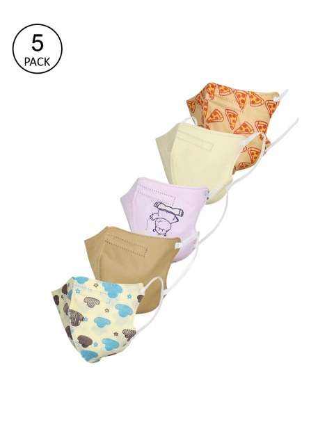 

FROGGY Kids Pack Of 5 Assorted 5-Ply Anti-Pollution N95 Masks