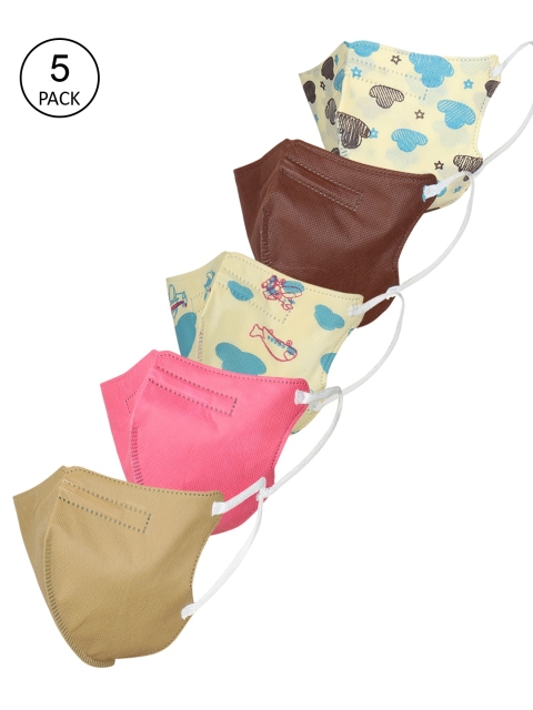 

FROGGY Kids Pack Of 5 Assorted 5-Ply Anti-Pollution N95 Masks