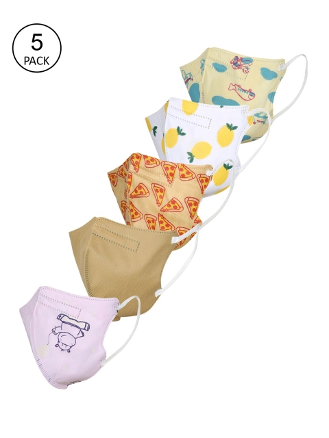 

FROGGY Kids Pack Of 5 Assorted 5-Ply Anti-Pollution N95 Masks