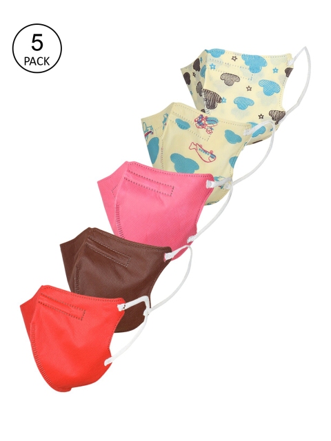 

FROGGY Kids Pack Of 5 Assorted 5-Ply Anti-Pollution N95 Masks