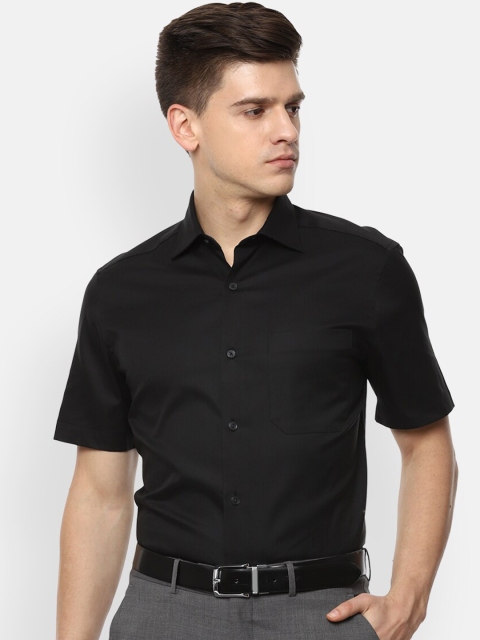 

Louis Philippe Men Black Formal Shirt