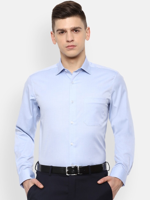 

Louis Philippe Men Blue Slim Fit Opaque Formal Shirt