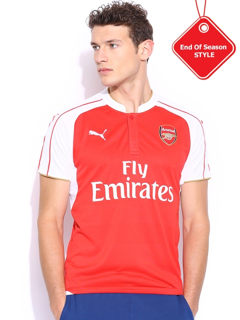 

PUMA Men Arsenal Red AFC Home Replica T-shirt