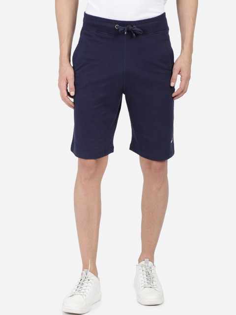 

Crocodile Men Navy Blue Regular Shorts