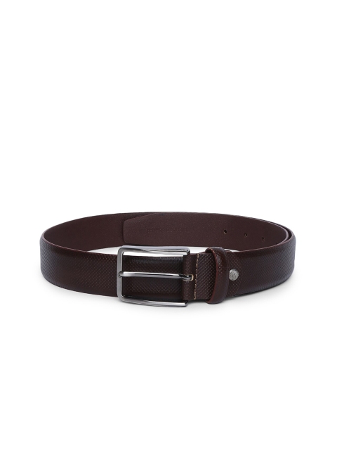 

RICHARD PARKER by Pantaloons Men Brown Textured Leather Formal Belt