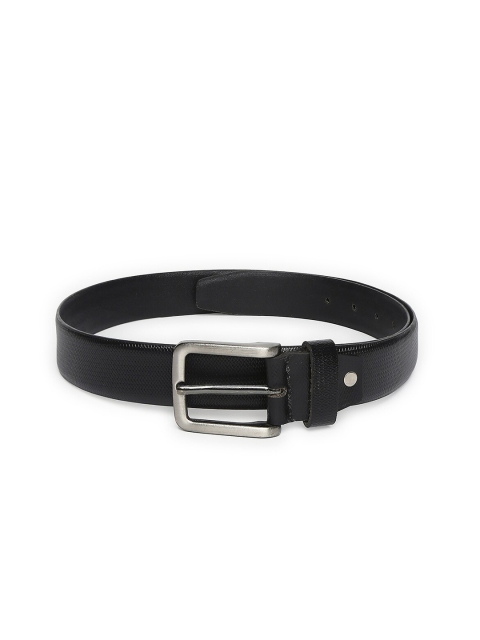 

RICHARD PARKER by Pantaloons Men Black Leather Formal Belt