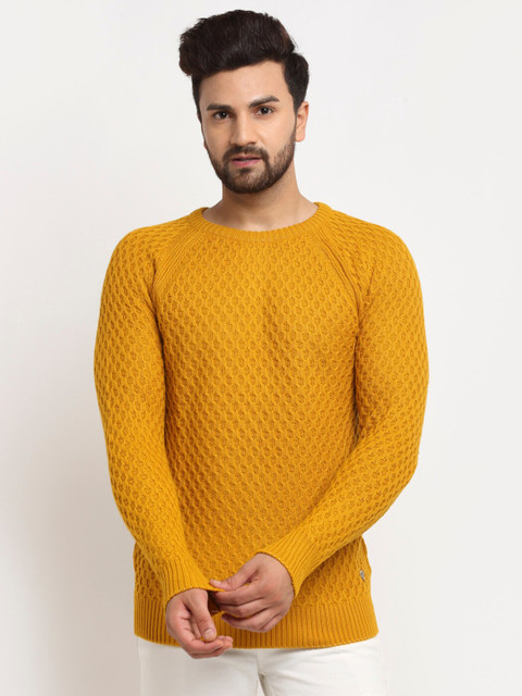 

Club York Men Mustard Pullover