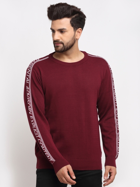 

Club York Men Maroon Pullover
