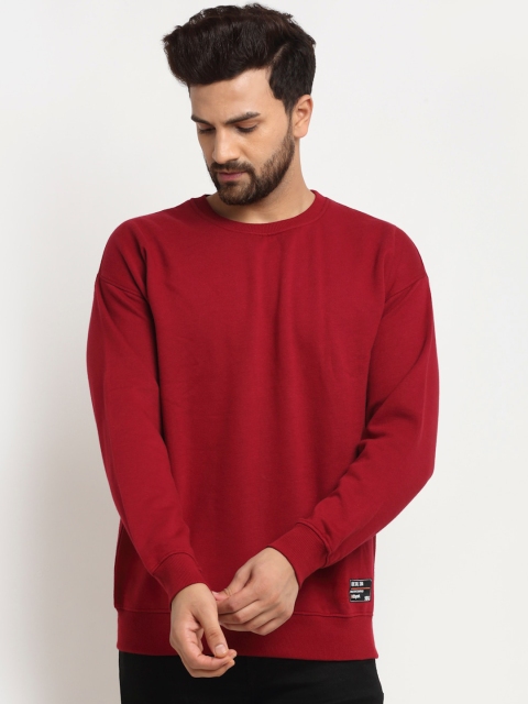 

Club York Men Red Sweatshirt