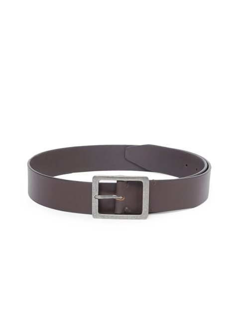 

TOM LANG LONDON Men Brown Leather Belt