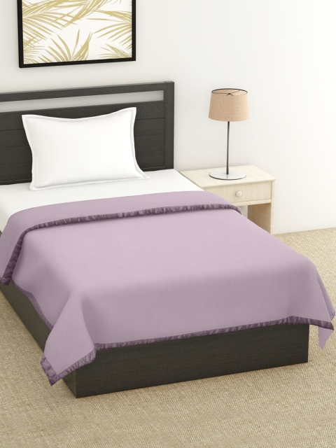 

BOMBAY DYEING Lavender Mild Winter 500 GSM Single Bed Blanket