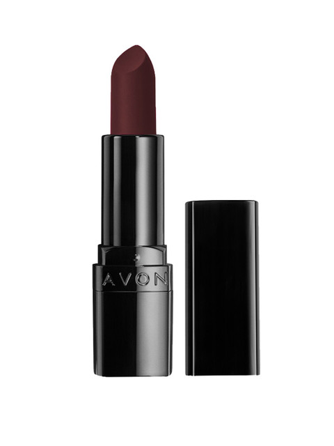 

Avon Maroon True Color Perfectly Matte Whisper Lipstick 4gm- Cherry Delight