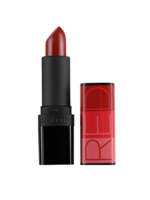 

Avon Red True Color Perfectly Matte Lipstick 4gm- Rose Red