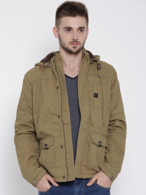 

Arrow Sport Khaki Jacket with Detachable Hood