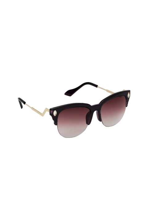 

Swiss Design Women Brown Square Sunglasses SDSG-1590-01