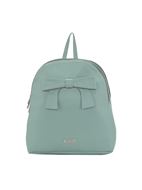 

Toteteca Women Green Solid Backpack