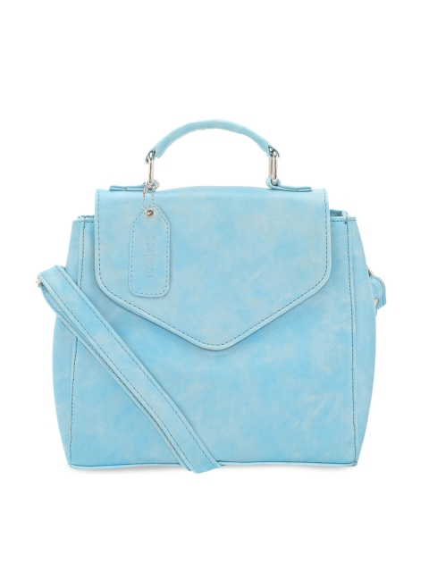 

Toteteca Blue PU Structured Satchel