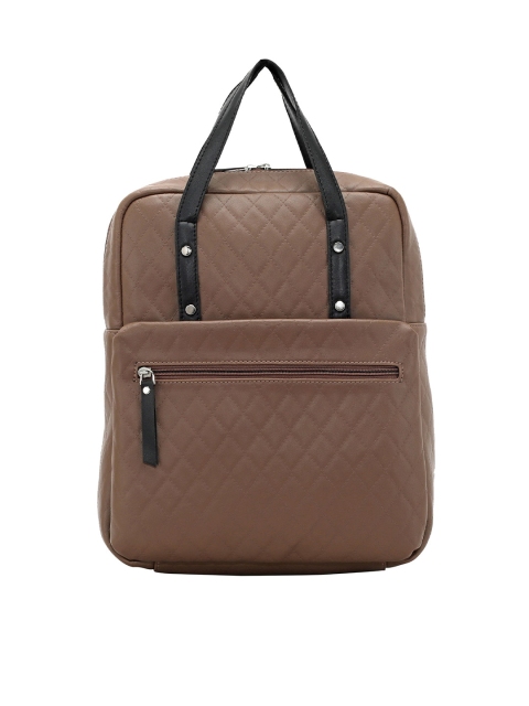 

Toteteca Women Brown & Black Backpack