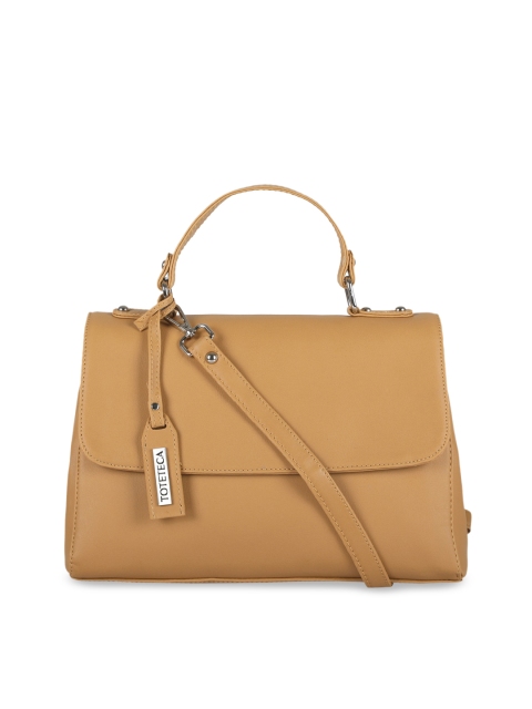 

Toteteca Tan PU Structured Satchel
