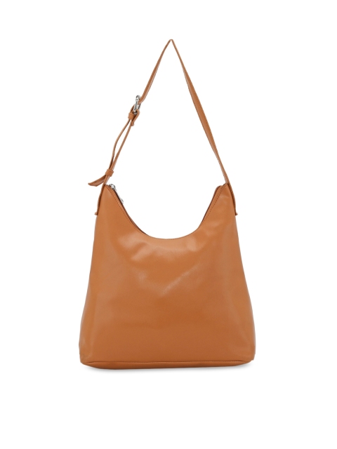 

Toteteca Tan PU Shopper Hobo Bag