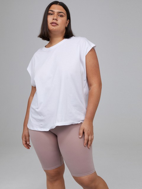 

H&M Women Nude Coloured Firm Shaping Bikers