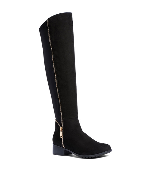 

Truffle Collection Women Black Heeled Boots