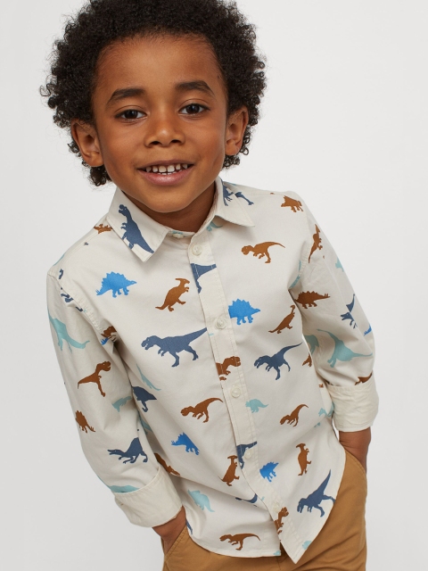 

H&M Boy Beige Cotton shirt
