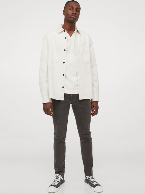 

H&M Men Grey Skinny Jeans