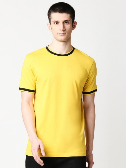 

Bewakoof Men Yellow T-shirt
