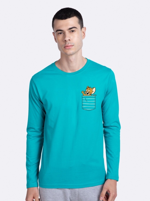 

Bewakoof Men Blue T-shirt
