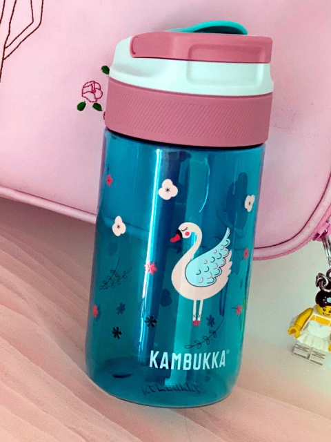 

Kambukka Kids Turquoise Blue Prima Ballerina Lagoon Water Bottle With Spout Lid 400ml