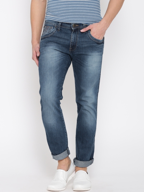 

Wrangler Blue Greensboro Fit Stretchable Jeans