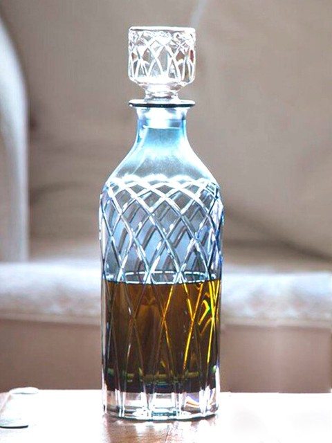

Royal Brierley Transparent Harris Tall Spirit Decanter