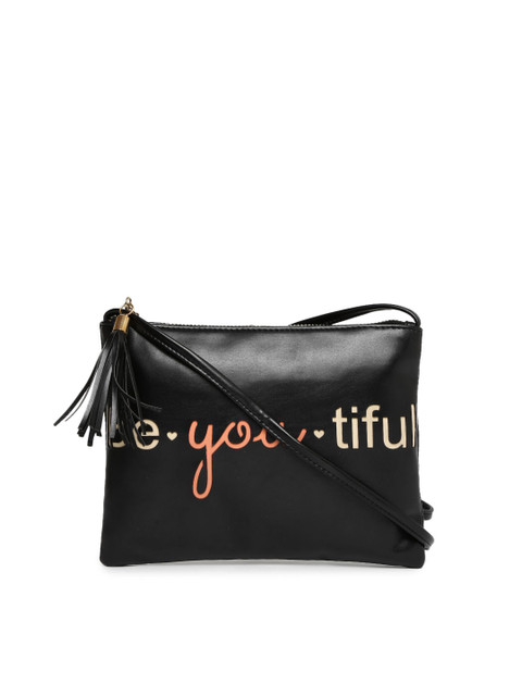 

DressBerry Black Cut Out Detail Sling Bag