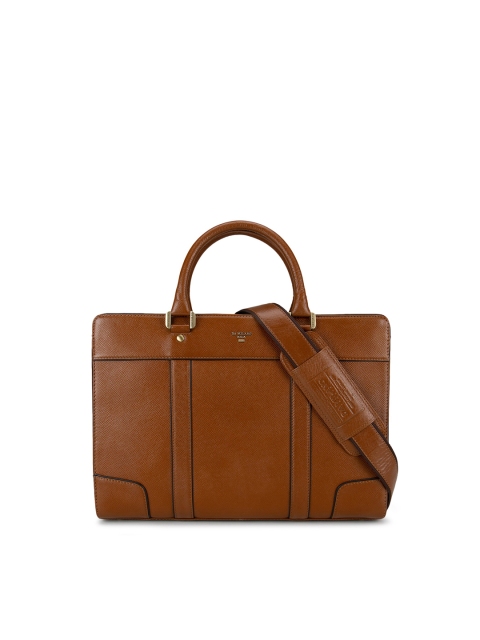 

Da Milano Adult Brown Leather Laptop Bag