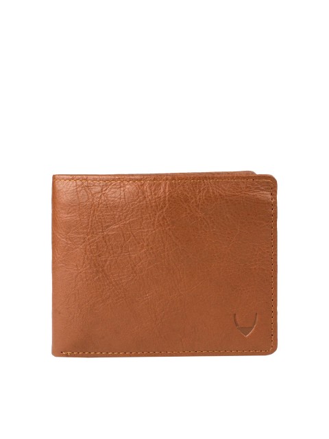 

Hidesign Men Tan Leather Two Fold Wallet