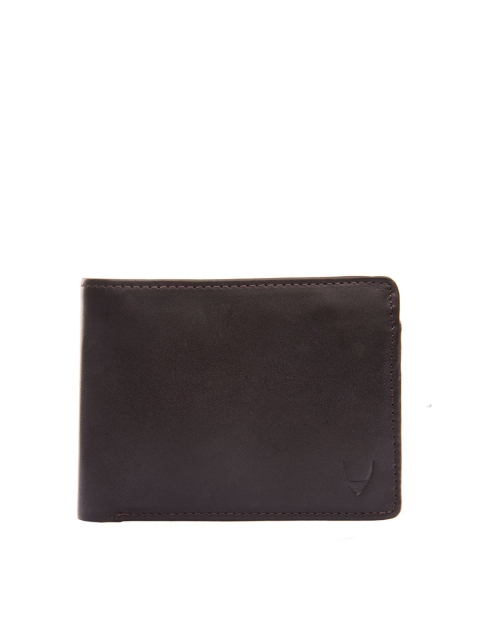 

Hidesign Men Brown Textured Leather Two Fold Wallet