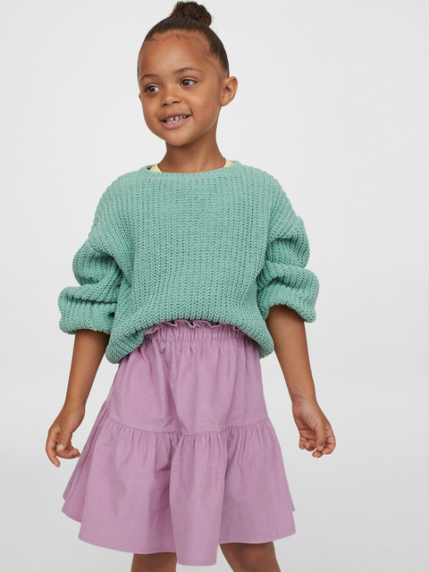 

H&M Girls Pink Flared skirt