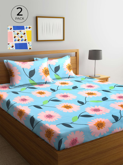 

KLOTTHE Unisex Blue Floral