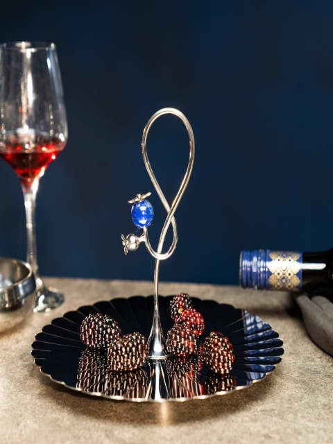 

ARTTDINOX Poppy Pole Platter Medium, Steel