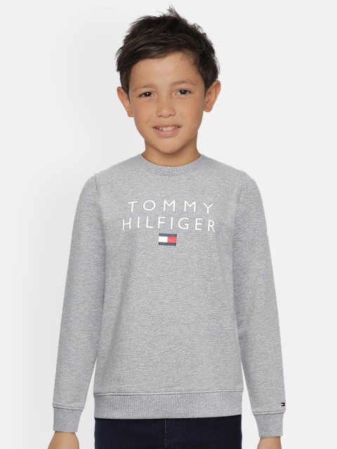 

Tommy Hilfiger Boys Grey Printed Sweatshirt