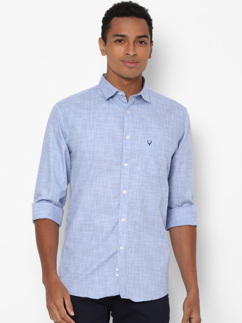 

Allen Solly Men Blue Slim Fit Opaque Casual Shirt