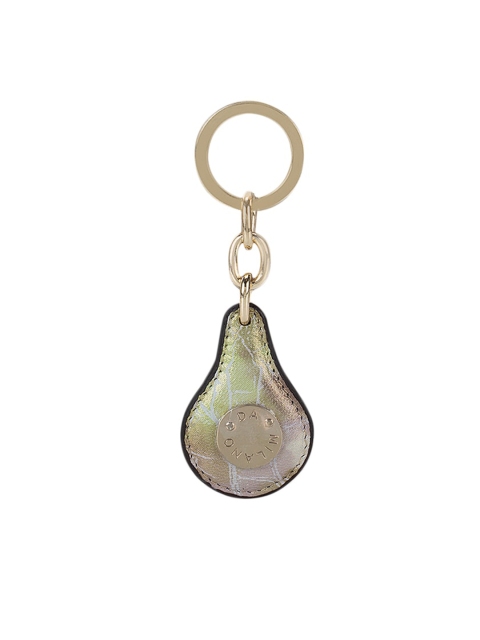 

Da Milano Purple & Green Leather Key Chain