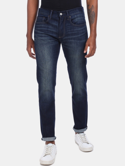

GAP Men Blue Light Fade Whiskered Jeans